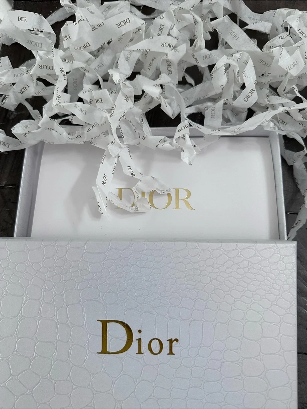 NWT DIOR MITZAH SCARF IN ROSE